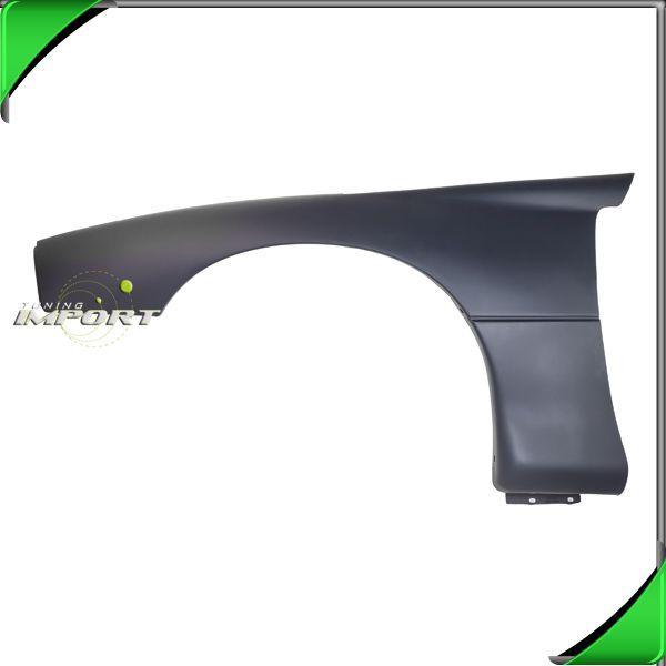 1993-1997 chevrolet camaro left front fender primed black steel replacement lh