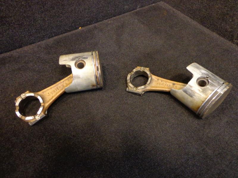 Connecting rod assy w/ pistons #8808m -40hp mariner by yamaha 40elo 6e9-outboard