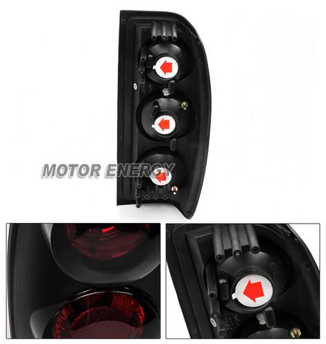 1998-2004 NISSAN FRONTIER TAIL BRAKE LIGHTS BLACK SMOKE 1999 2000 2001 2002 2003, US $54.99, image 2