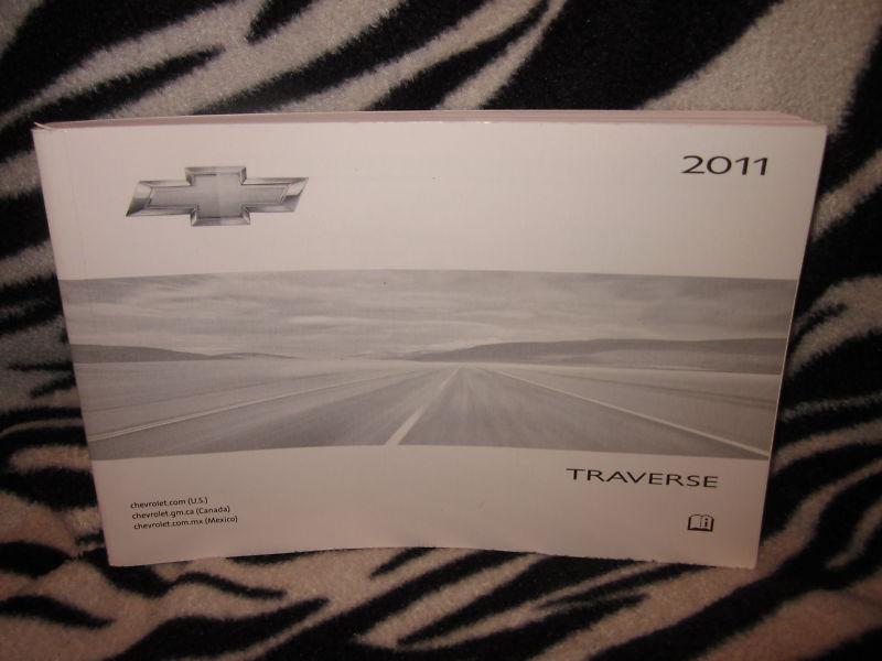 2011 11  chevy traverse owners manual
