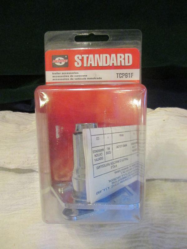 Nos nib standard motor products tcp61f 6 pole female trailer connector