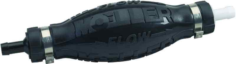 Moeller low perm fuel primer bulb 3/8" hose barbs