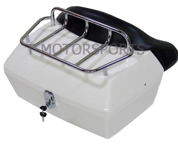 Motorcycle touring trunk for harley electra glide road king softail sportster