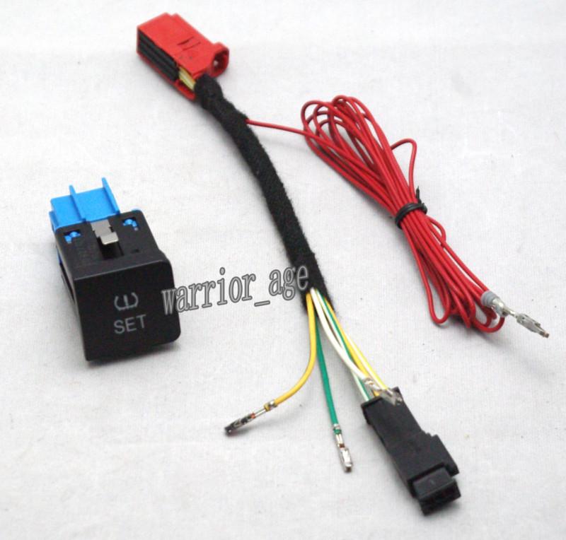 Vw oem tire pressure monitoring switch button wcable golf mk6 gti r20 right side