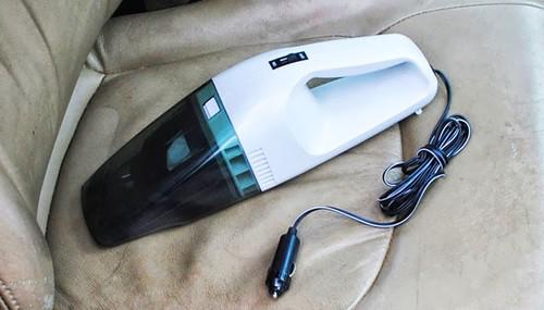White Car High Power Dust Collector Handheld Portable Light Mini Vacuum Cleaner, US $16.99, image 3