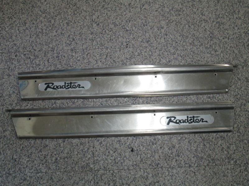 [g34s] jdm:mazda:roadstar:na6ce:oem stainless scuff plate