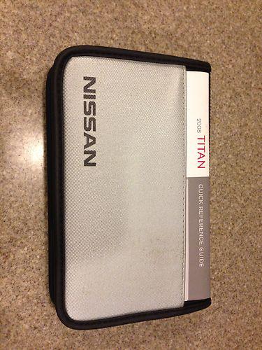 2008 nissan titan owners manual