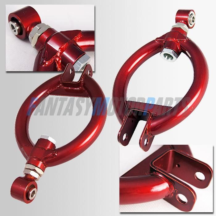 240sx s13 ka24e ka24de 300zx z32 vg30de vg30dett red adjustable rear camber kit
