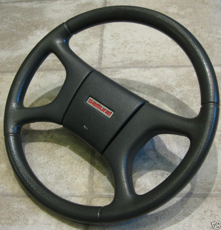 Find Suzuki Samurai CUSTOM steering wheel / stainless steel nameplate
