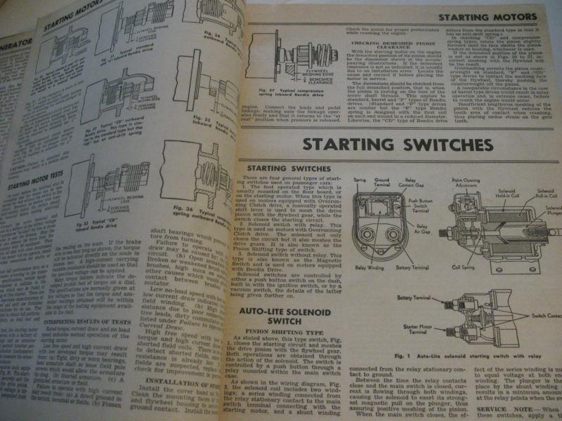 Motor's Auto Repair Manual 1935-53 16th Edition Packard Buick Hudson Chevrolet, US $22.00, image 6