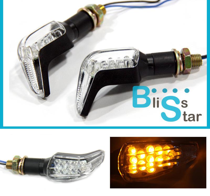 Universal motorcycle led turn signals ducati 999 749 748 996 998 monster s3