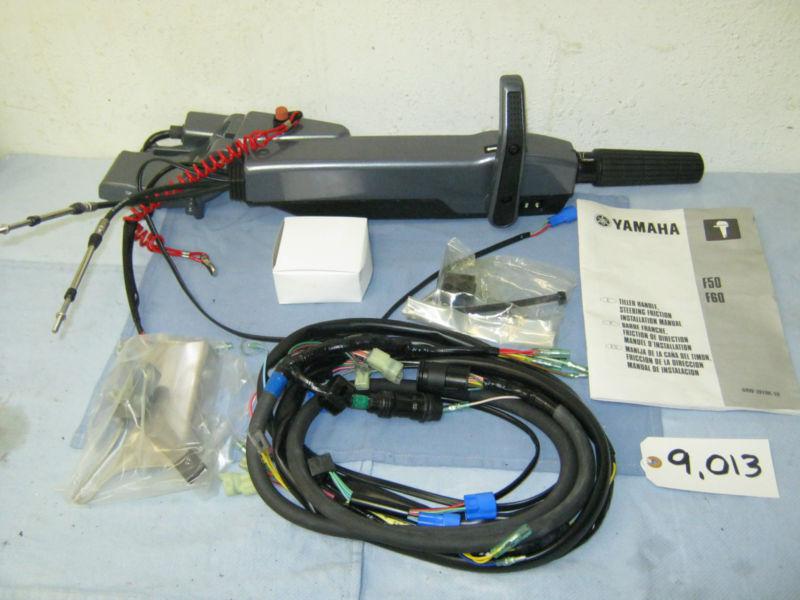 Yamaha tiller handle, 69w-w0086-z0-4d, f50 /f60 apps, lot 9013