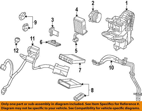 Volkswagen oem 7b0819857 auxiliary ac & heater unit-water pipe