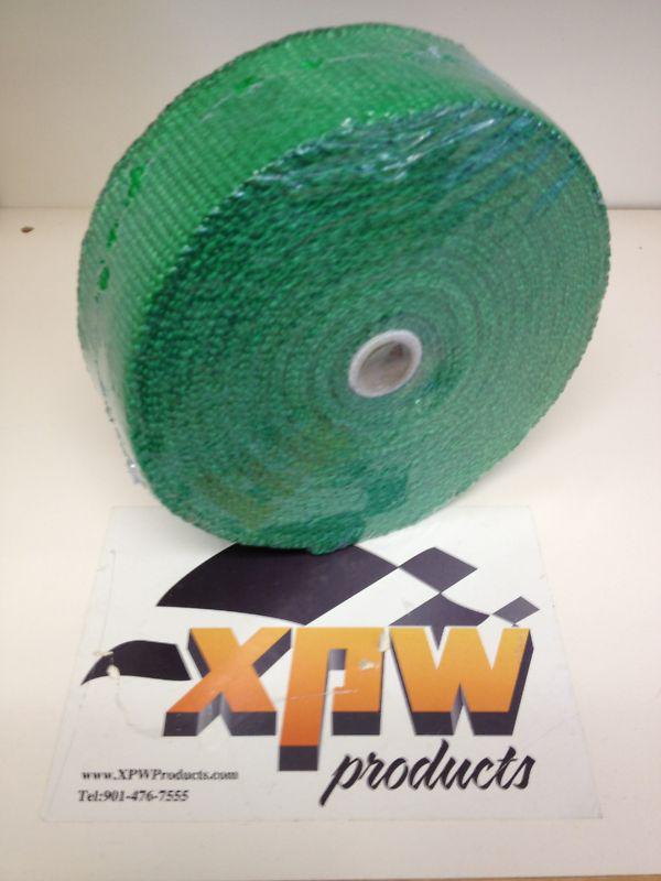* 100' green header/exhaust wrap and 16 steel ties * v6/v8/motorcycle/rat rod