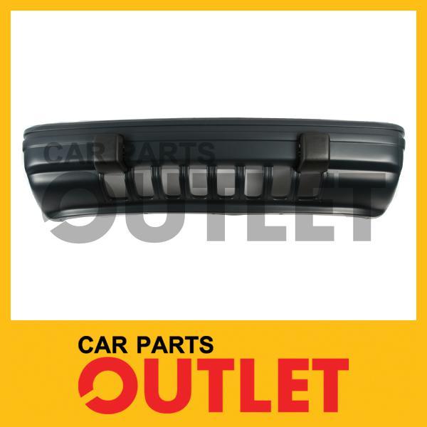 1993-1995 jeep grand cherokee orvis primed bumper w/fog w/o impact strip guard