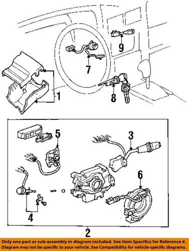 Toyota oem 843106a261 switch, multi-function/combination/combination switch