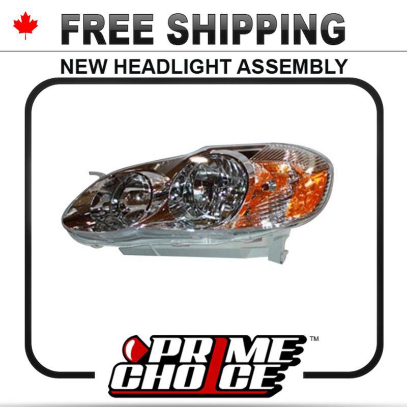 Prime choice new left driver side headlamp headlight assembly replacement lh