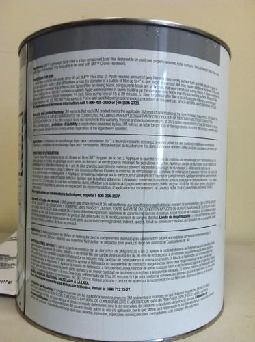 3M 05801 Lightweight Body Filler 1 Gallon, US $22.50, image 3