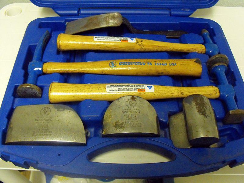 Cornwell tools auto body hammer kit 7 piece set