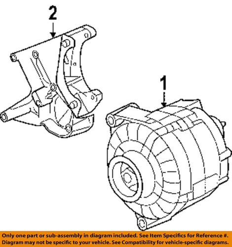 Chevrolet gm oem 12578067 alternator bracket-mount bracket