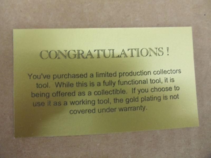 Dale Earnhardt Sr. Autographed MAC Tools Limited Edition Air Impact Wrench, US $399.95, image 5