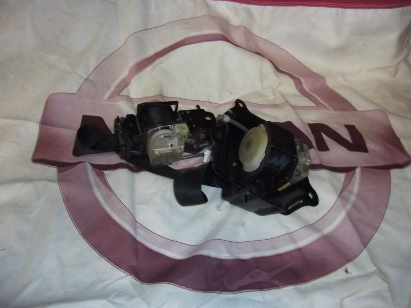 300zx z32 90-96 seat belt assy black left 32225-b12