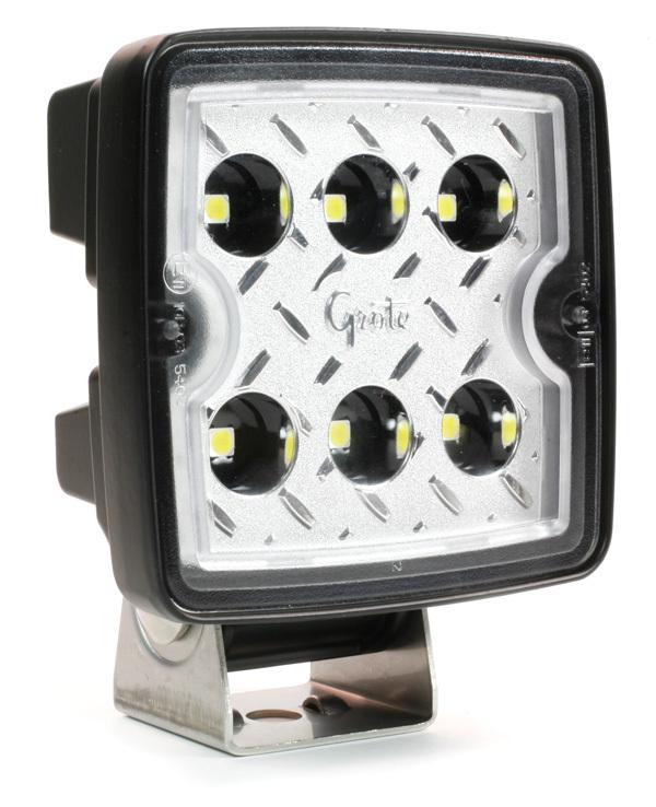 Grote 63991-5 - trilliant® cube led work lamp 1200 lumen, wide flood