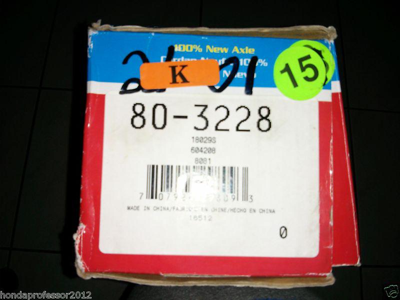 Find New Driver side axle Honda Civic SI ep3 k20 swap k24 Acura rsx ek