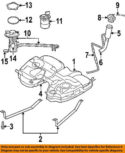 Mopar oem 52100410aa fuel pump tank seal/fuel tank lock ring/seal