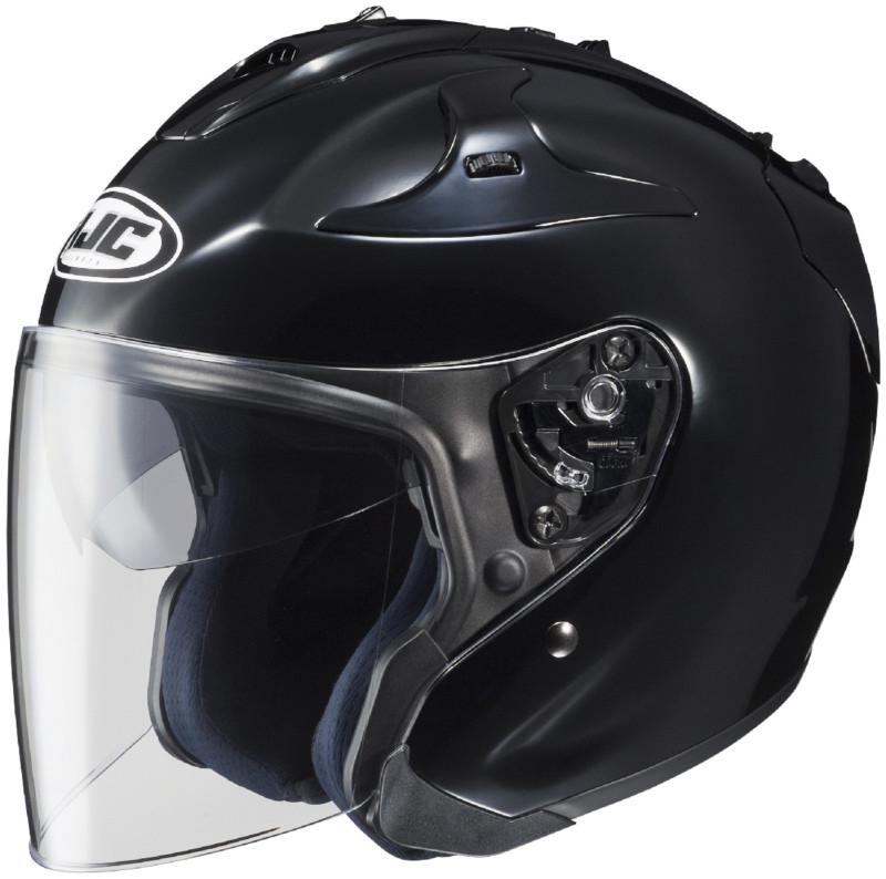 Hjc fg-jet black extra small xs xsm xsml motorcycle helmet