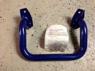 Polaris rear grab bar, blue 2005-2009 sportsman & touring part # 2875550-341 