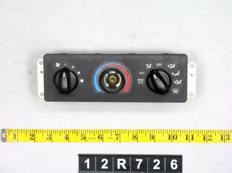 99 f350 temperature climate control ac heat unit panel switch 12r726