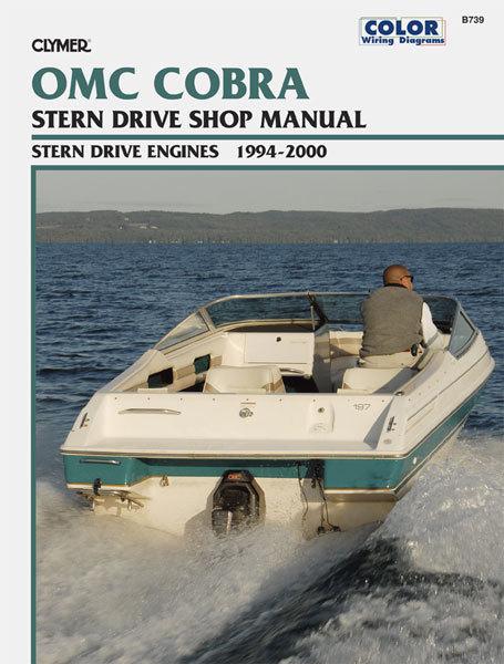 Clymer do-it-yourself marine manual omc stern drive 1994-2000 b739