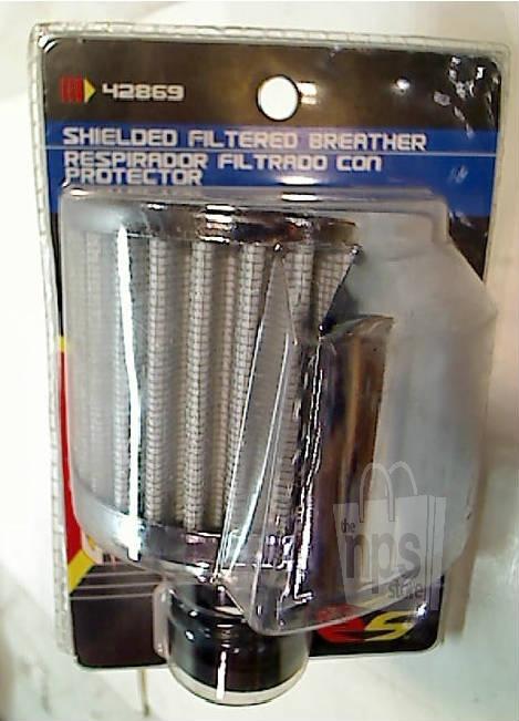 Spectre performance 42869 push-in shielded filtered valve cover breather 1.25"