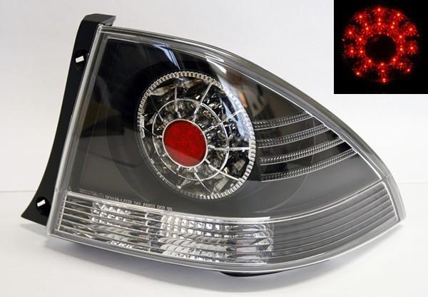 Lexus is300 is200 99-05 led tail lights - black