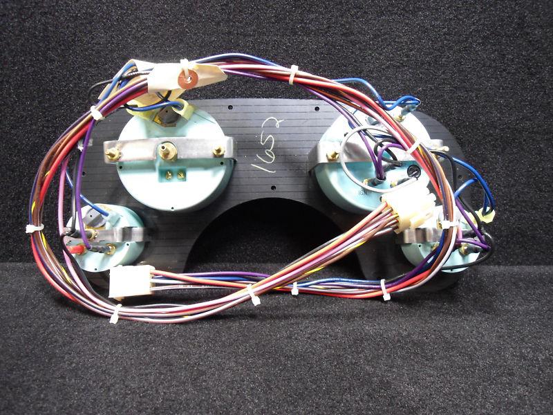 FISHER SPEEDOMETER, TACHOMETER, FUEL & VOLT GAUGE CLUSTER BOAT INSTRUMENTS # 1, US $135.47, image 4