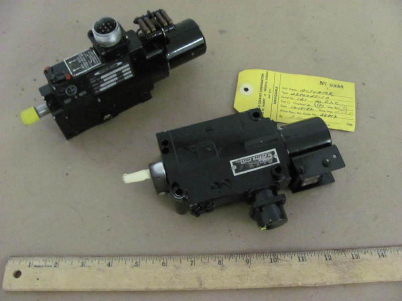 Learjet aircraft trim actuators - lot of 2