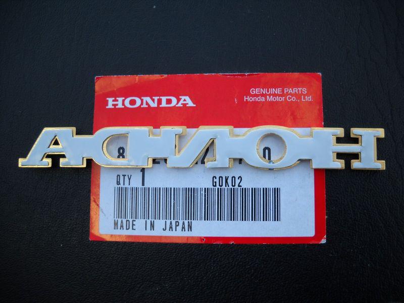 Honda Goldwing 1500 Rear Trunk Emblem 2BS11, US $29.85, image 2