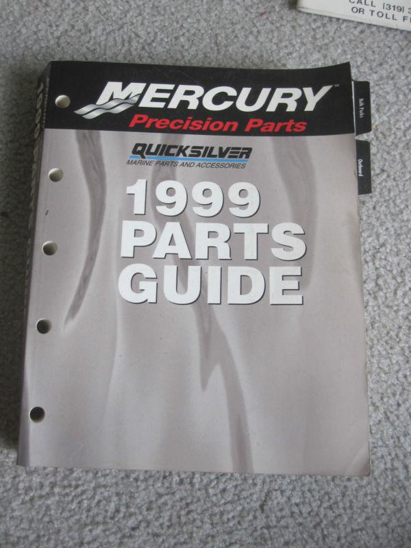 Mercury marine1999 parts guide manual