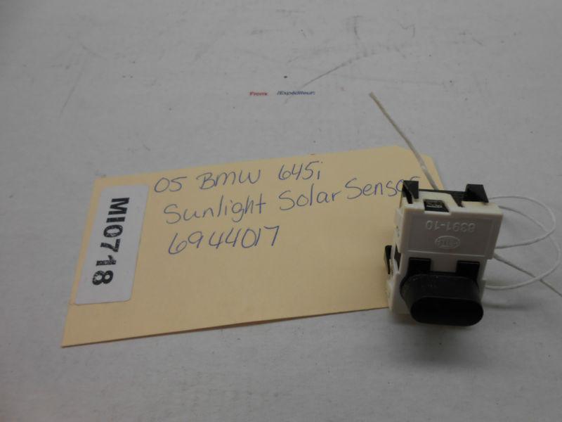 2005 bmw 645ci sunlight sensor, p# 6944017 mi0718