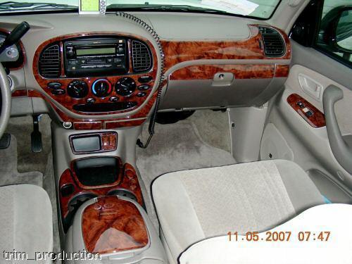 Toyota sequoia sr5 2wd 4wd interior wood dash trim kit set 2005 05 2006 06 2007