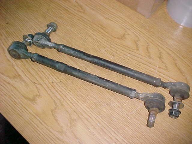Kawasaki klf 110 b four wheeler atv steering tie rods with ends, used