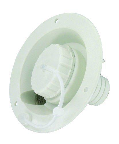 Valterra a01-2003vp gravity water inlet - polar white, carded