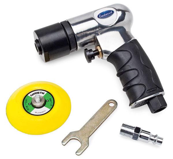 Eastwood pistol grip 3" mini pneumatic air sander