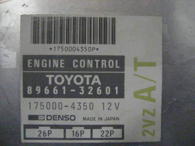Ecu ecm computer lexus es250 1990 1991 auto fed 89661-32601 17500-4350 43863