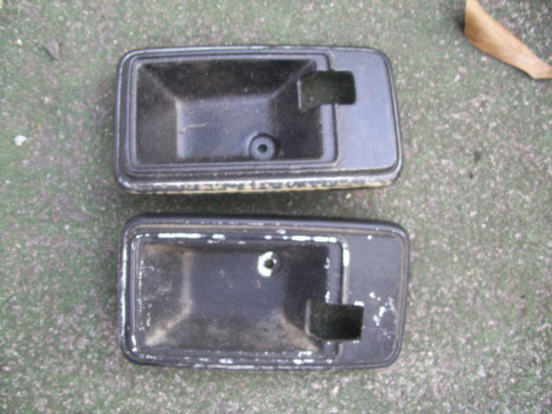 Find 7581 TRANS AM FIREBIRD DOOR PANEL INNER DOOR HANDLE BEZEL SET 77