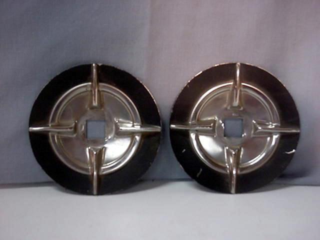 1957 chevy front bumper block off plates bullet delete