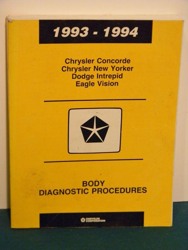 1993,4 chrysler concorde,new yorker,intrepid,eagle vision body diagnostic manual