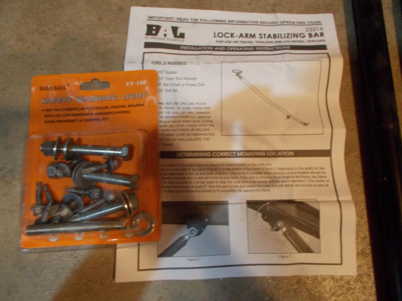 Find 2 Pairs BAL Lock Arm Stabilizing Bar RV Camper 23216 in York