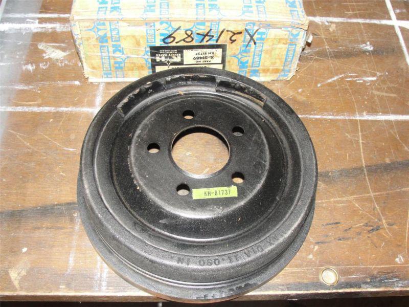Nos 1969 1970 ford rear brake drum kelsey-hayes x-21489
